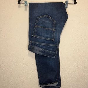 Lucky Brand 110 Slim Selvedge 31x32 Denim Jean